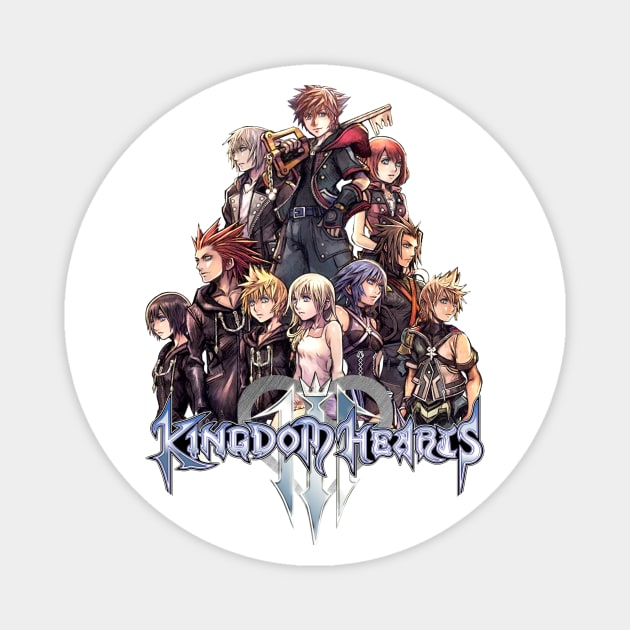 Kingdom Hearts Magnet by michelo13